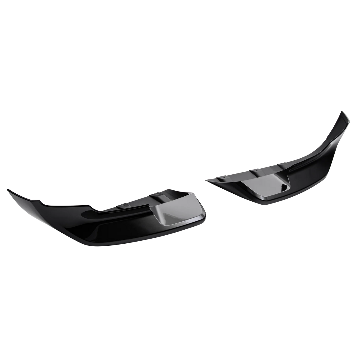 Defender Wide Track Front Bumper Aero Canards