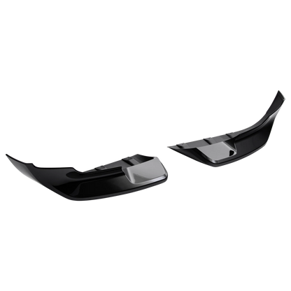 Defender Wide Track Front Bumper Aero Canards