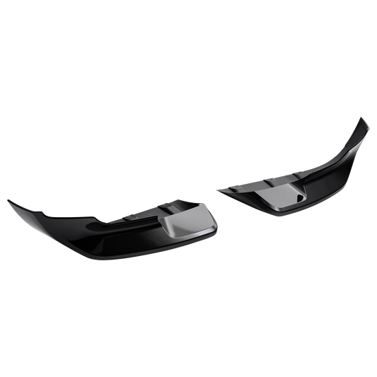 Defender Wide Track Front Bumper Aero Canards