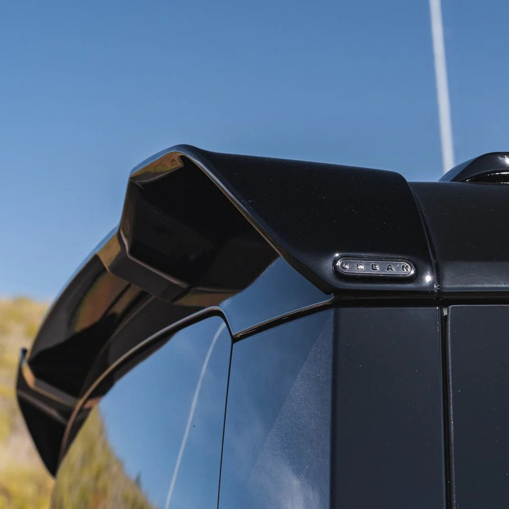 Defender 'Best of British' Upper Rear Spoiler - Gloss Black, alternate product view 2