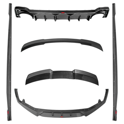 Audi RS6 Visual Carbon Fiber Aero Kit, alternate product view 2