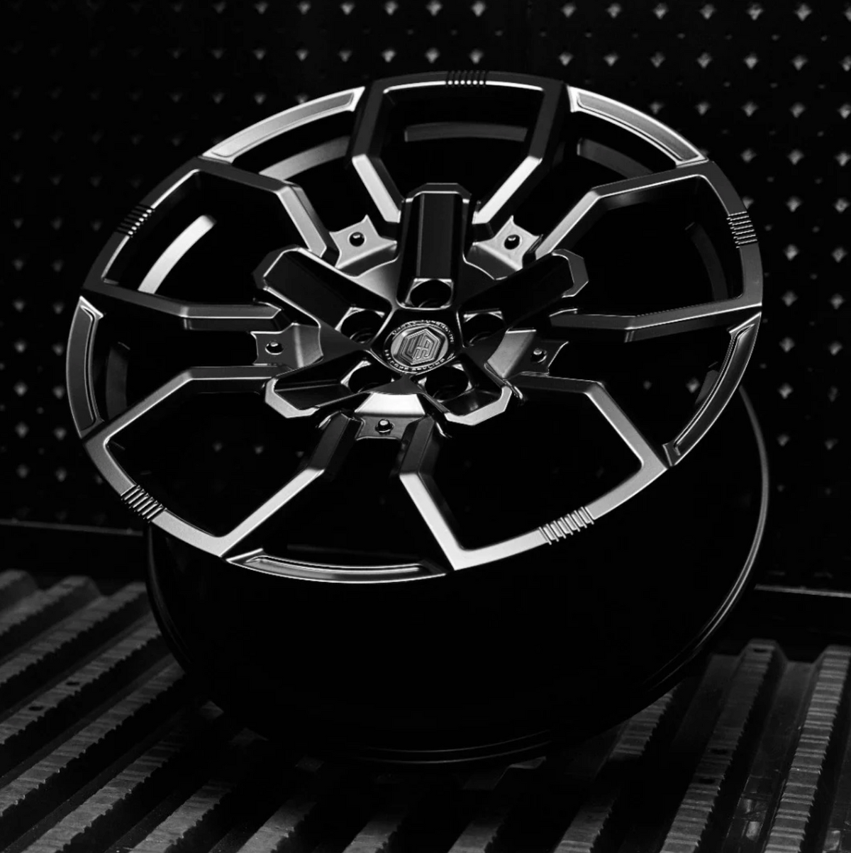 22" WX5 - 5x120 - ET35 - Satin Black - Front (L663), alternate product view 2
