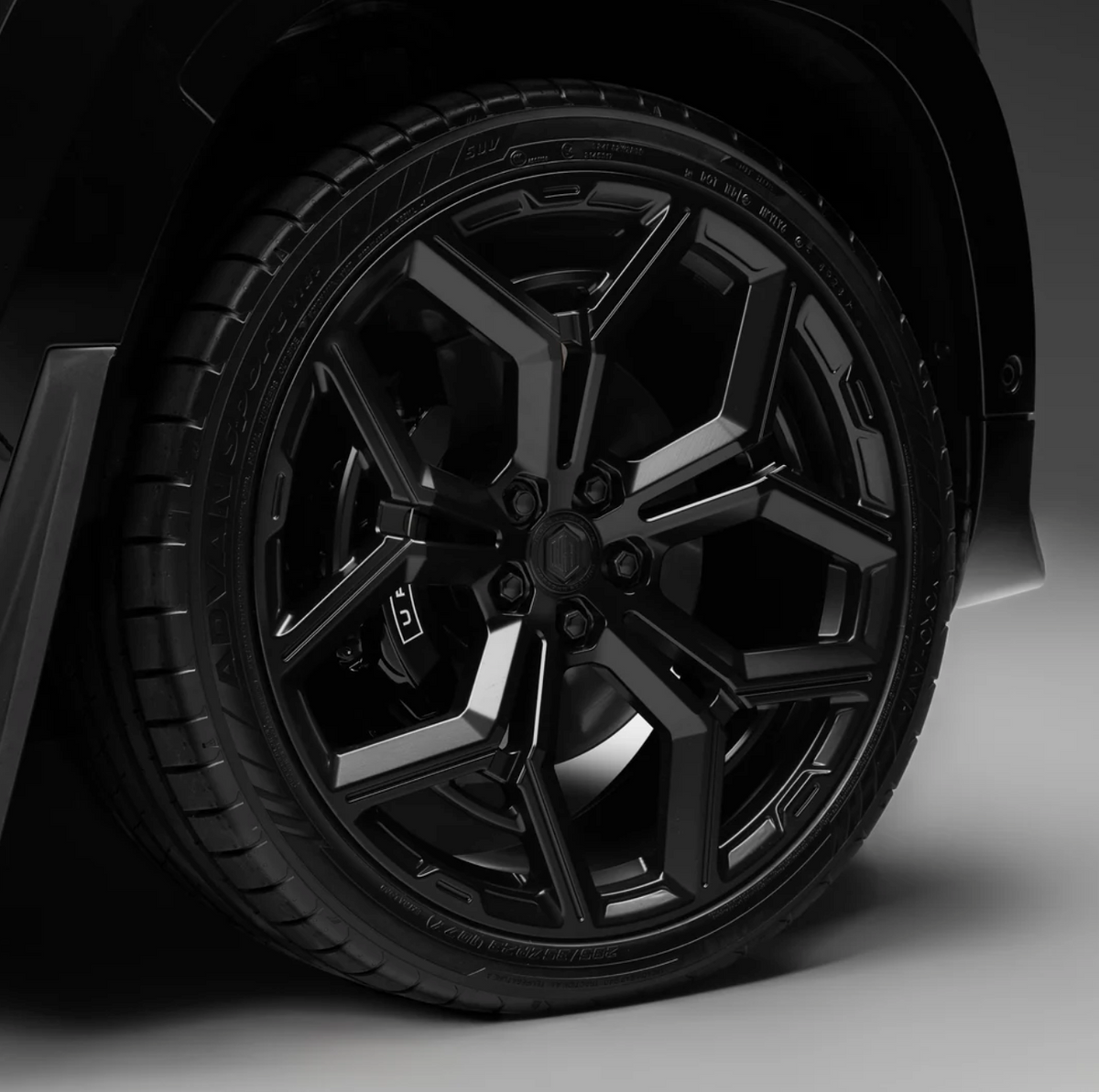 Defender 22" WX2-R - 5x120 - ET25 - Satin Black - Rear, alternate product view 2
