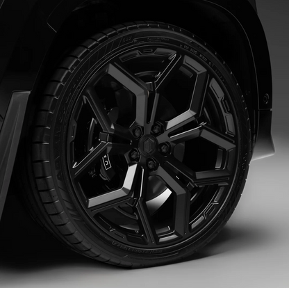 Defender 22" WX2-R - 5x120 - ET25 - Satin Black - Rear, alternate product view 2