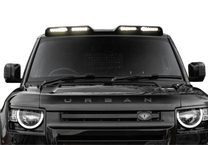 Defender XRS Visual Carbon Fiber Quad Pod Roof Lightbar, alternate product view 2