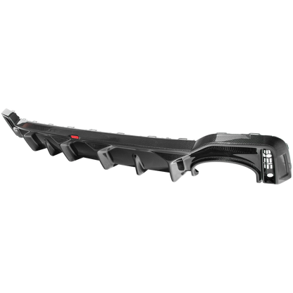 Audi RS6 Visual Carbon Fiber Rear Diffuser, alternate product view 2
