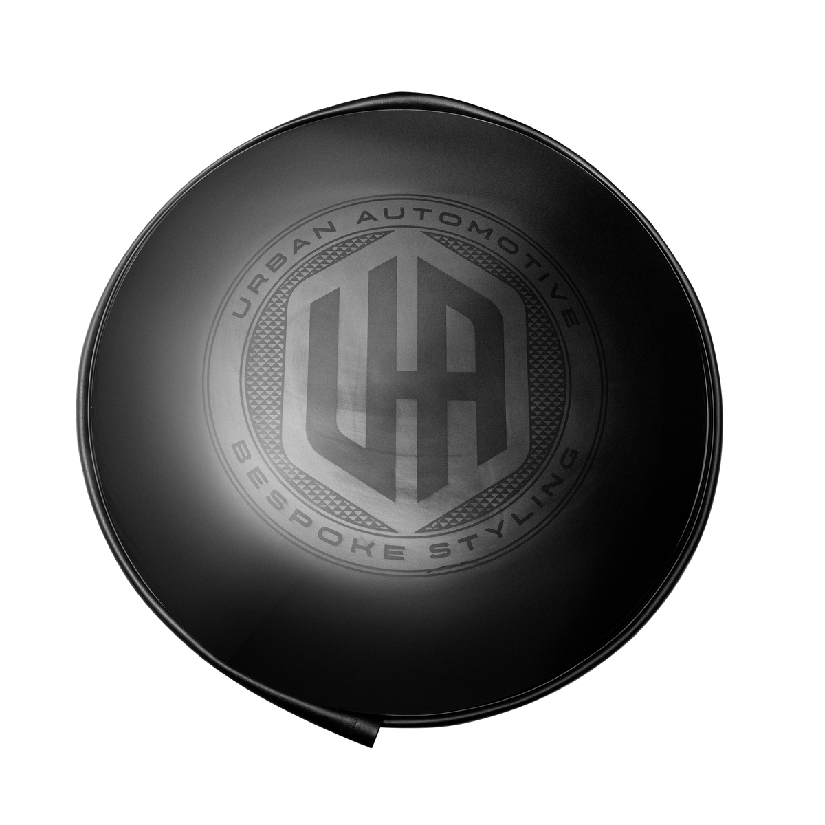 Defender Semi-Rigid UA Icon Logo Black Spare Wheel Cover
