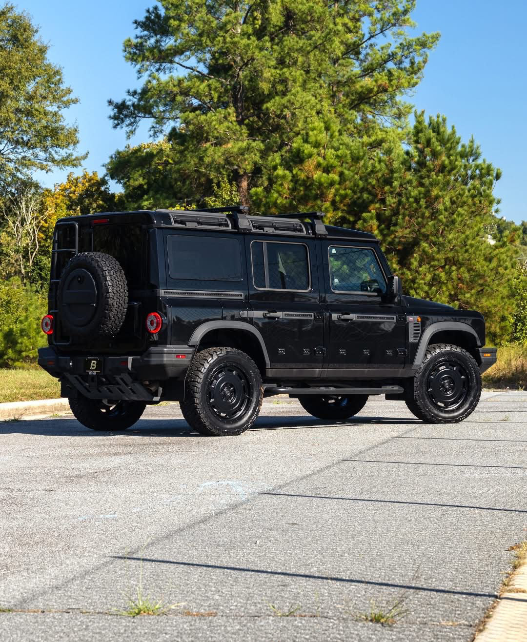 Grenadier 20" WX4 Satin Black Wheels, alternate product view 3