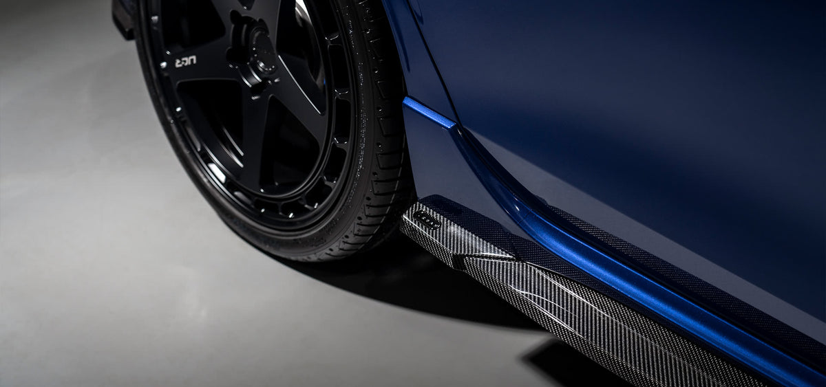 Volkswagen Golf R Mk8 Visual Carbon Fiber Aero Kit, alternate product view 3