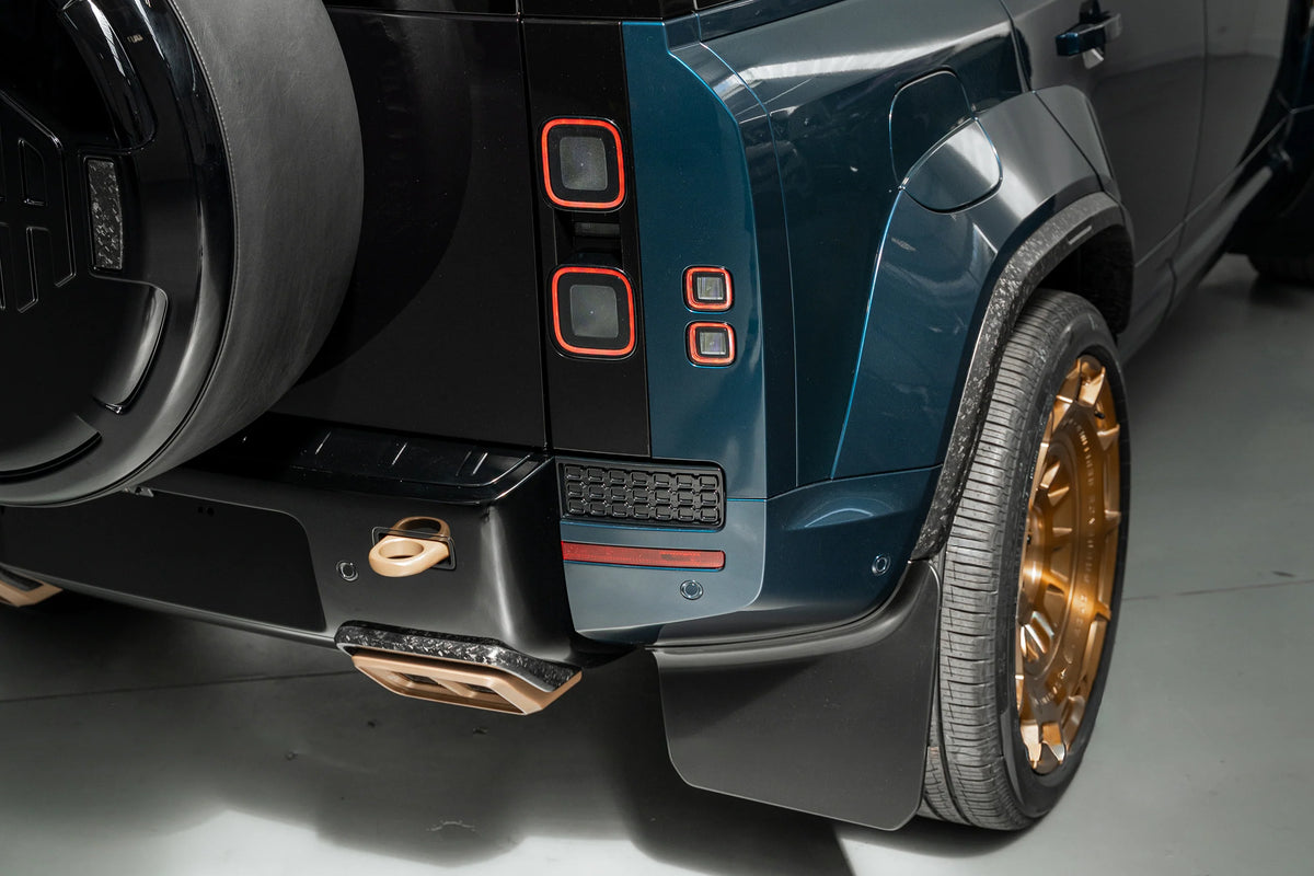 Defender OCTA rear exterior detail